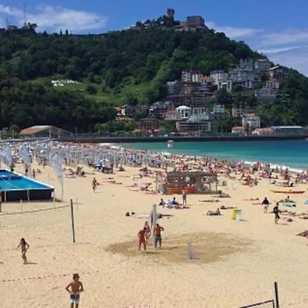 Apartamento A 5Min De La Playa De Ondarreta San Sebastian Bagian luar foto