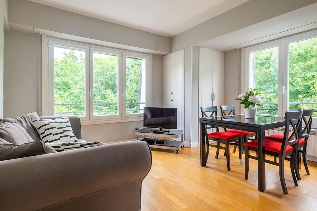 Apartamento A 5Min De La Playa De Ondarreta San Sebastian Bagian luar foto