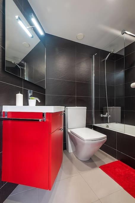 Apartamento A 5Min De La Playa De Ondarreta San Sebastian Bagian luar foto