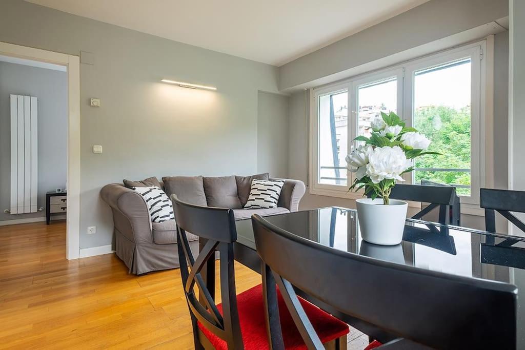 Apartamento A 5Min De La Playa De Ondarreta San Sebastian Bagian luar foto